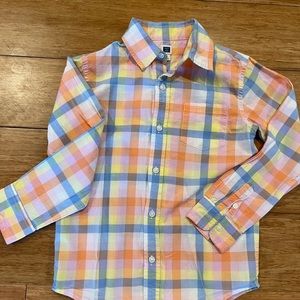 Janie and Jack cotton buttoned shirt. Size 6